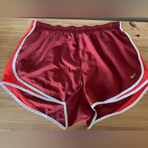 Nike Tempo Running Shorts- Maroon & Orange- XXL